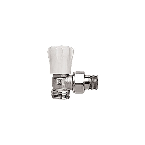 Robinet tur coltar, pentru calorifer, Herz, 1552431, D 1/2"