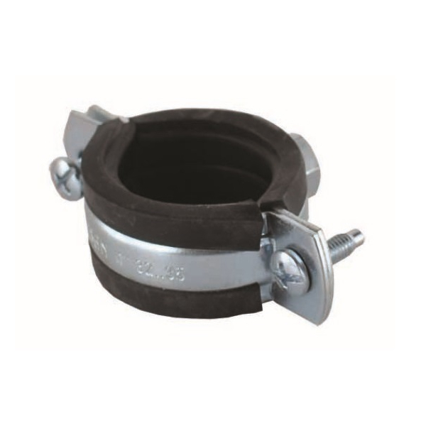 Colier metalic pentru tevi, cu garnitura de cauciuc, Okis, 2 1/2
