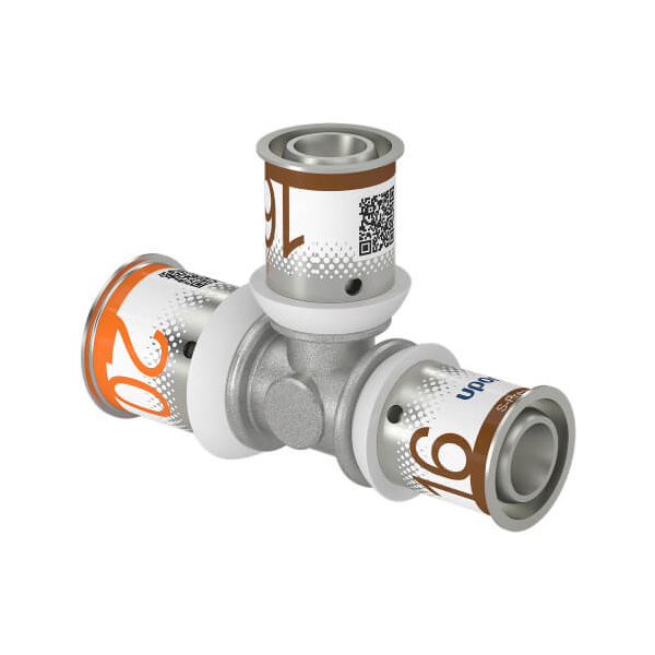 Teu presare redus S - Press Uponor, alama, D 20.2 x 16.2 x 16.2 mm
