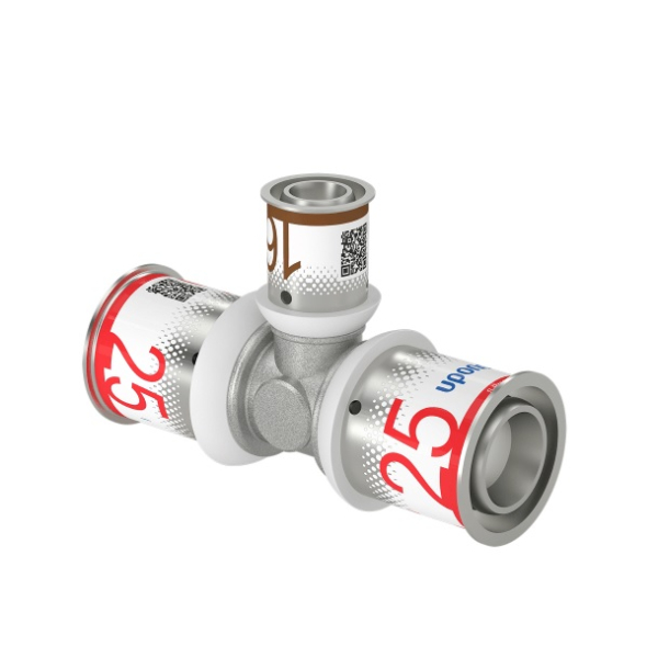 Teu presare redus S - Press Uponor, alama, D 25.2 x 16.2 x 25.2 mm