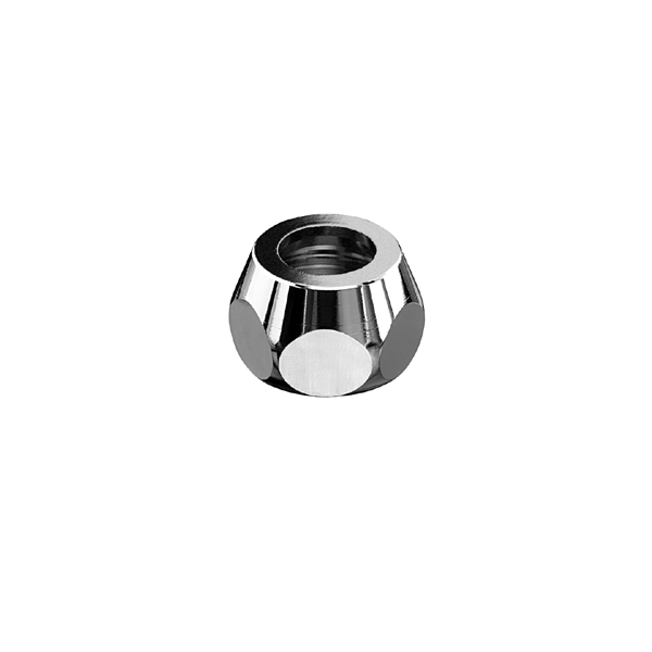 Conector pentru teava de cupru SCHELL, alama cromata, filet interior, 3/8" x 10 mm, 265000699