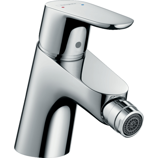 Baterie baie pentru bideu Hansgrohe Focus 31920000, monocomanda, finisaj cromat, cu ventil pop-up