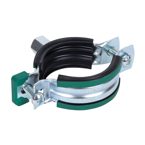 Colier metalic pentru tevi, cu garnitura de cauciuc, Walraven, 75 - 79 mm
