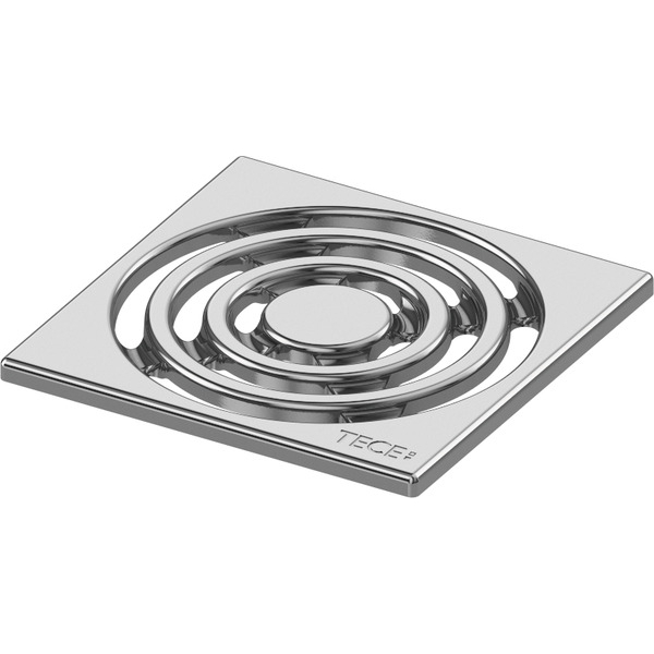 Grila de design Tece drainpoint S din otel inoxidabil, 100 x 100 mm, 3665002