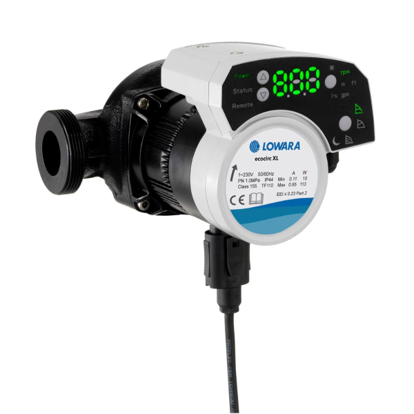 Pompa de circulatie Lowara Ecocirc XL 25-60 180, H max. 6 m, Q max. 5.9 mc/h, PN 6/10, 230V
