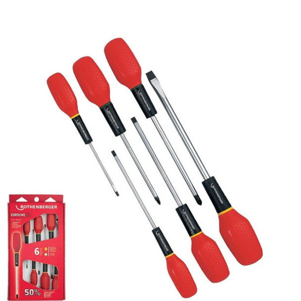 Set 6 surubelnite Rothenberger Euroline
