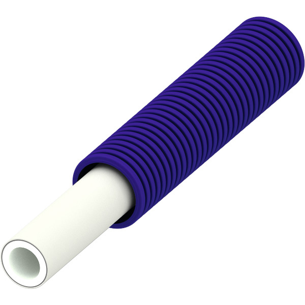 Teava izolata PE-XC / Al / PE-RT TECEflex 16 x 2.75 mm, albastru, L 75 m