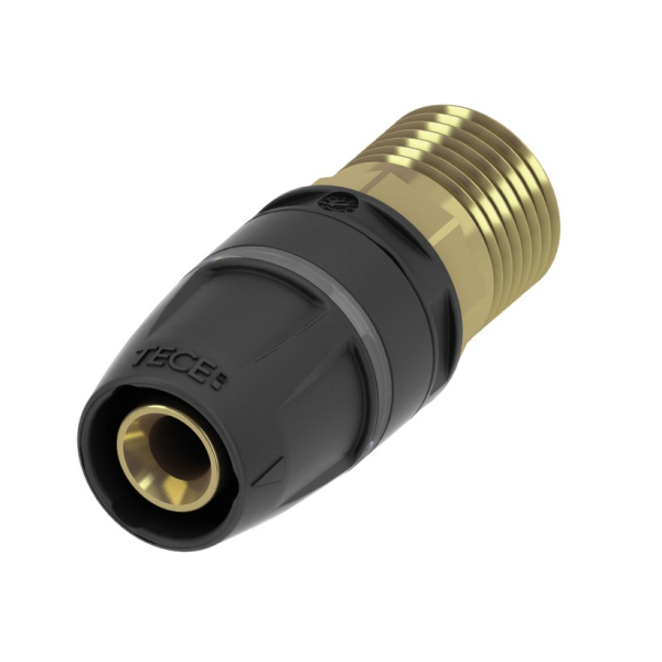 Racord alama / PPSU TECElogo Push, filet exterior, D 20 mm x 3/4"
