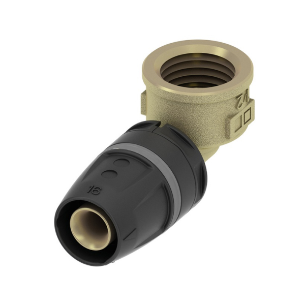 Cot alama / PPSU TECElogo Push, filet interior, D 25 mm x 3/4"