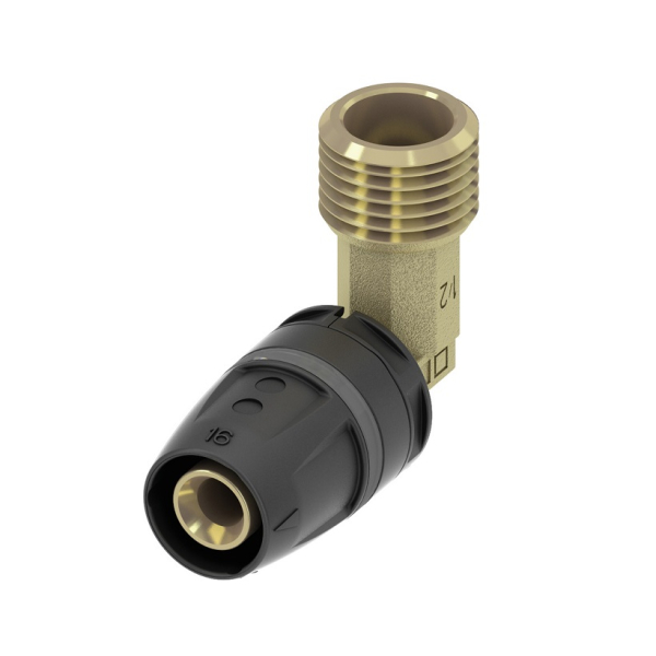 Cot alama / PPSU TECElogo Push, filet exterior, D 32 mm x 1"
