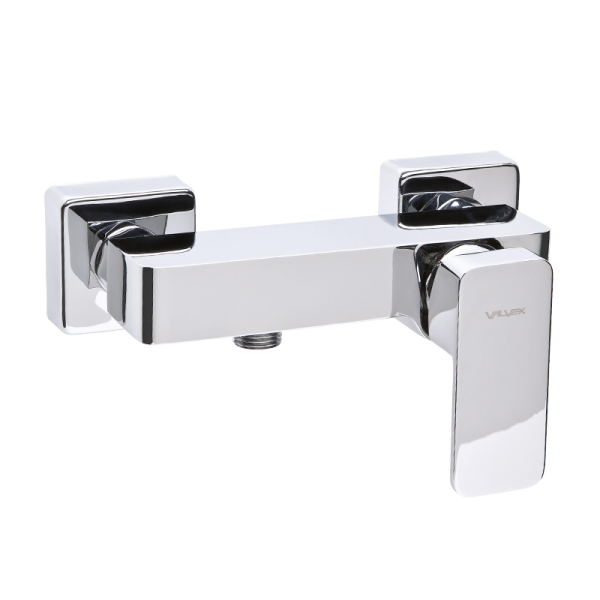 Baterie baie dus, Valvex Loft 2454940, monocomanda, montaj aplicat, finisaj cromat