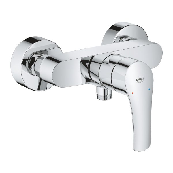 Baterie baie pentru dus, Grohe Eurosmart 33555003, monocomanda, montaj aplicat, finisaj cromat
