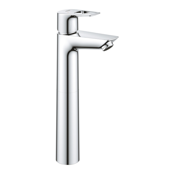 Baterie baie pentru lavoar Grohe Bauloop 23764001, marimea XL, monocomanda, 3/8”, montaj stativ, finisaj cromat