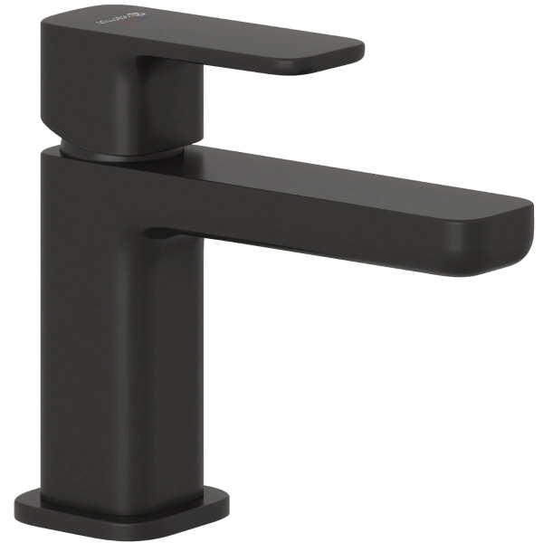 Baterie baie pentru lavoar, Kludi Renon 422663975, montaj stativ, monocomanda, finisaj negru mat