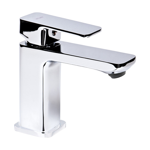 Baterie baie pentru lavoar, Valvex Eco Loft 2454900, stativa, monocomanda, finisaj cromat, ventil click-clack