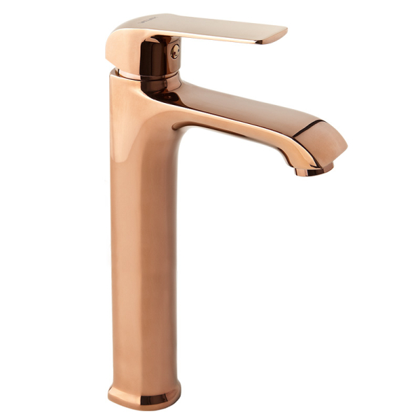 Baterie stativa inalta lavoar Valvex Aurora Rose Gold 2445210