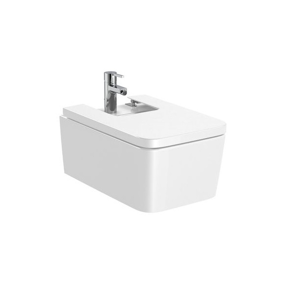 Bideu suspendat Roca Inspira square A357535000, fixare ascunsa