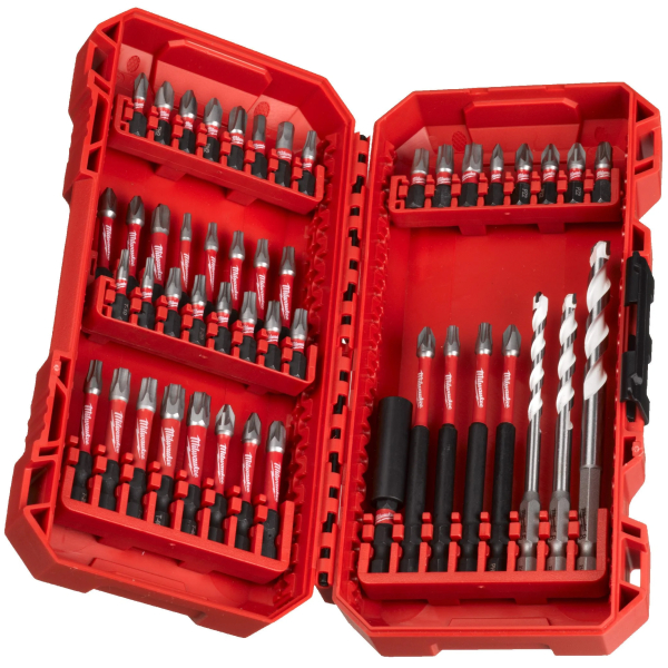 Biti pentru insurubare de impact, Milwaukee Shockwave Impact Duty, 4932492005, 48 piese
