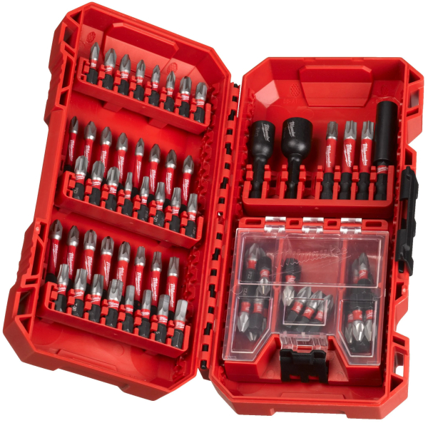 Biti pentru insurubare de impact, Milwaukee Shockwave Impact Duty, 4932492007, 70 piese
