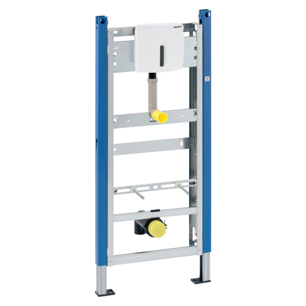 Cadru fixare urinal, Geberit Duofix 111.695.11.5, actionare electronica, alb