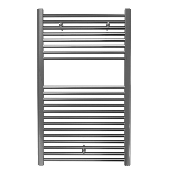 Calorifer baie Radox Scala portprosop drept, cromat, 600 x 800 mm + accesorii montaj