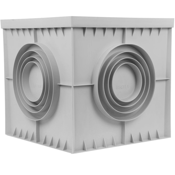 Camin monolitic First Plast PZ 55, 550 x 550 mm