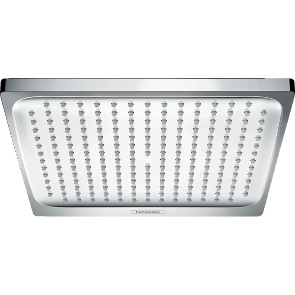 Cap dus fix Hansgrohe Crometta E 26726000, cromat, 1 functie, sistem anticalcar
