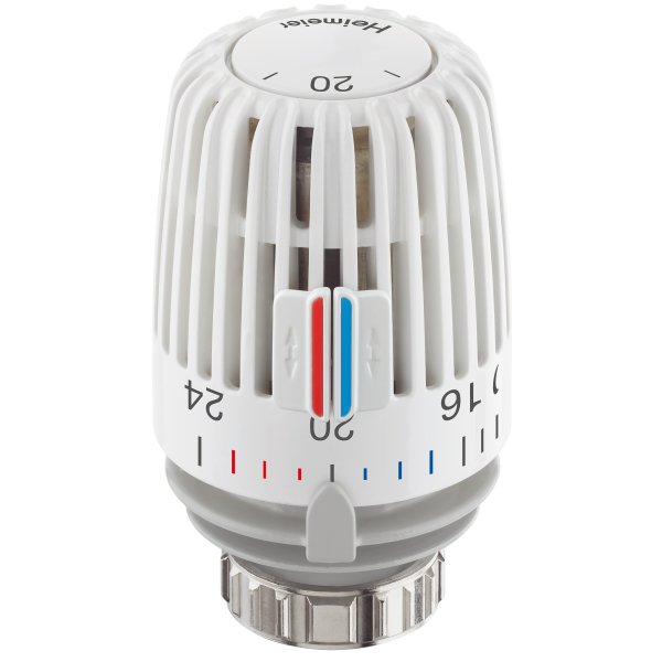 Cap termostat calorifer, scala reglare 1 - 5, 6 - 28 grade Celsius, Heimeier K, 6000-00.600