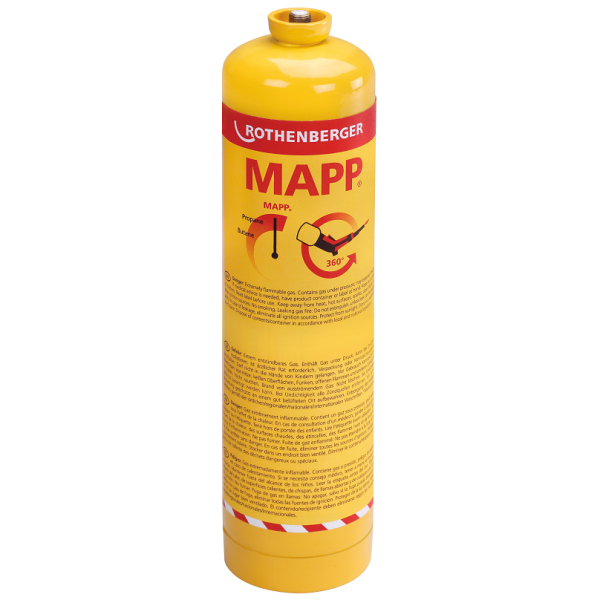 Cartus gaz, Rothenberger Mapp-Gas EU 7/16 inch, 650 ml / 400 g
