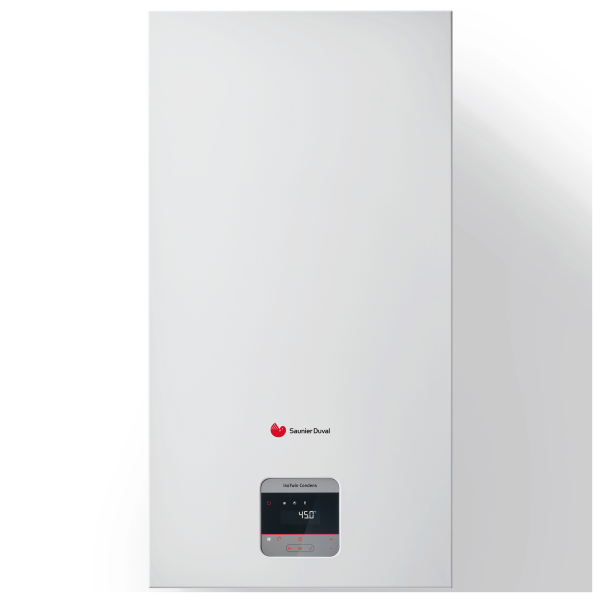 Centrala termica pe gaz, cu condensare, Saunier Duval IsoTwin Condens T 35-CS/1, 35 kW, cu kit evacuare