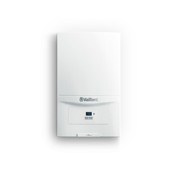 Centrala termica pe gaz in condensare, Vaillant ecoTEC Pure VUW 286/7-2, murala, afisaj digital, schimbator caldura inox + kit evacuare