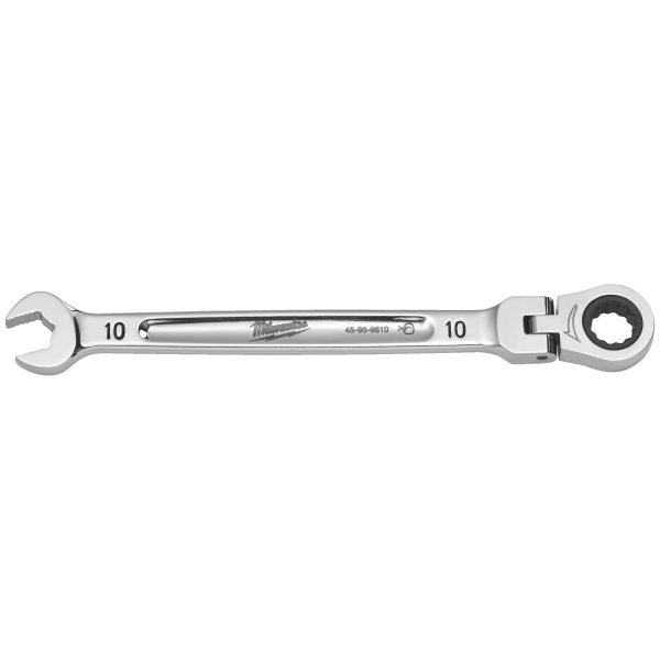 Cheie combinata cu clichet, Milwaukee 4932480183, 10 mm