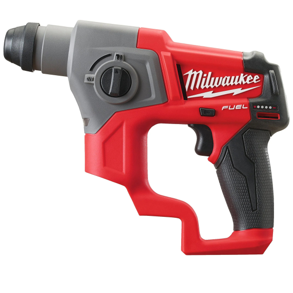 Ciocan rotopercutor, cu 2 functii, motor fara perii, Milwaukee Fuel M12 CH-0, 4933441947, 12 V, fara acumulator