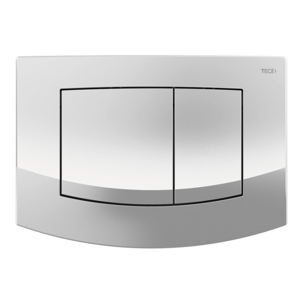 Clapeta actionare rezervor WC incastrat, TECE Ambia 9240226, cromat lucios