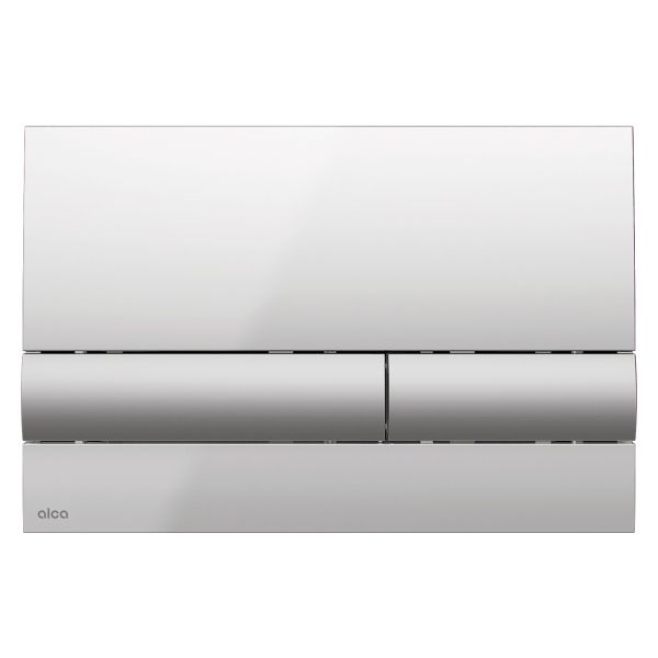 Clapeta actionare rezervor WC incastrat, Alcadrain Basic M1713, cromat