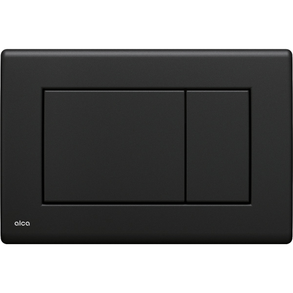 Clapeta actionare rezervor WC incastrat, Alcadrain Basic M278, negru mat