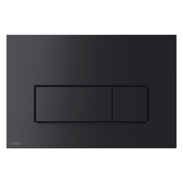 Clapeta actionare rezervor WC incastrat, Alcadrain Thin M578, negru mat