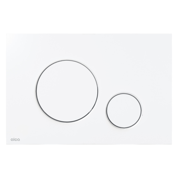 Clapeta actionare rezervor WC incastrat, Alcadrain Thin M771, cromat lucios