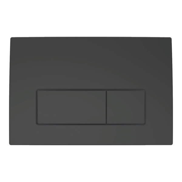 Clapeta actionare rezervor WC incastrat, Geberit Delta 50 115.119.14.1, negru mat