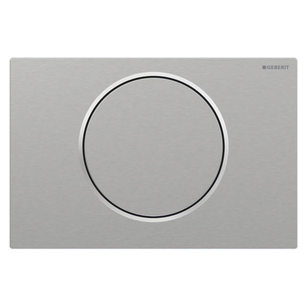 Clapeta actionare rezervor WC incastrat, Geberit Sigma 10 115.787.SN.5, inox