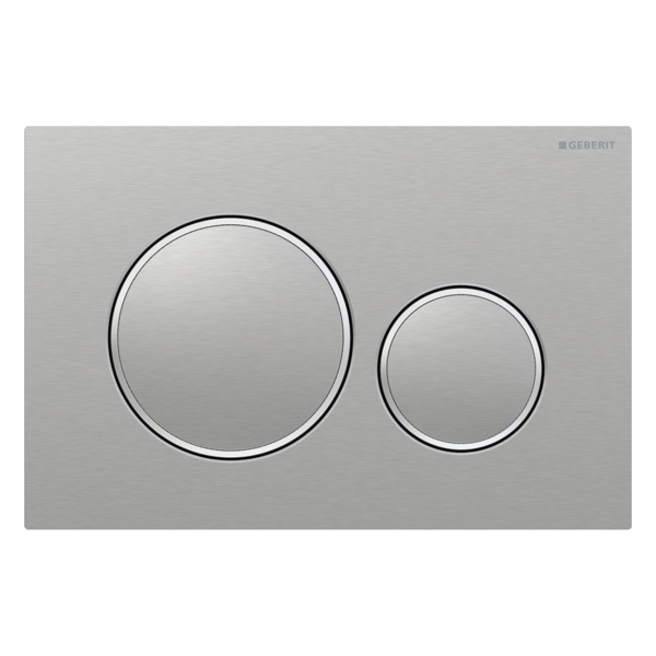 Clapeta actionare rezervor WC incastrat, Geberit Sigma 20 115.882.SN.1, inox