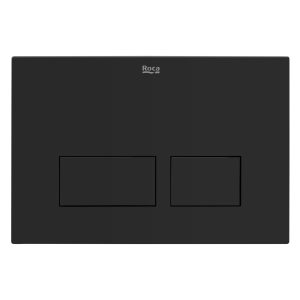 Clapeta actionare rezervor WC incastrat, Roca Active One AC4 A890175006, negru mat