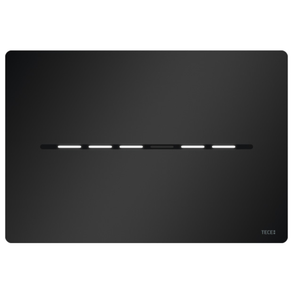 Clapeta actionare rezervor WC incastrat, TECE Solid 9240455, cu senzor, negru mat