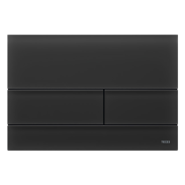 Clapeta actionare rezervor WC incastrat, TECE Square 9240825, negru