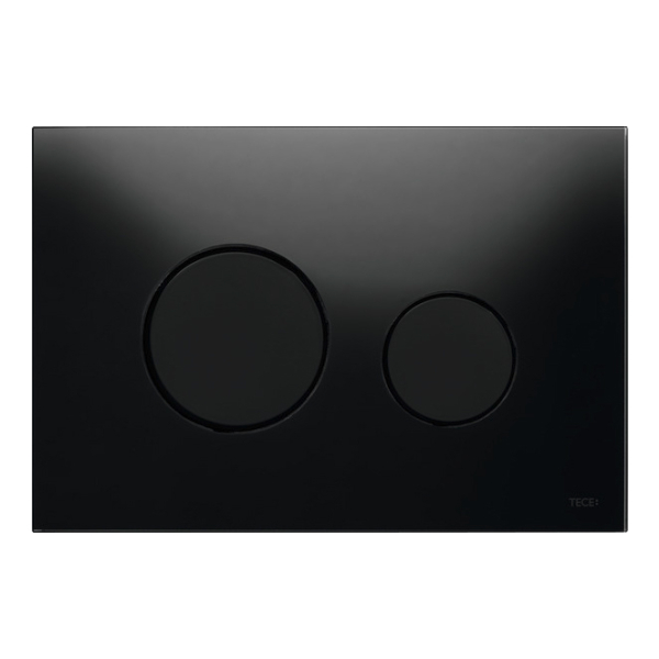Clapeta de actionare Tece Loop, sticla neagra 9240657