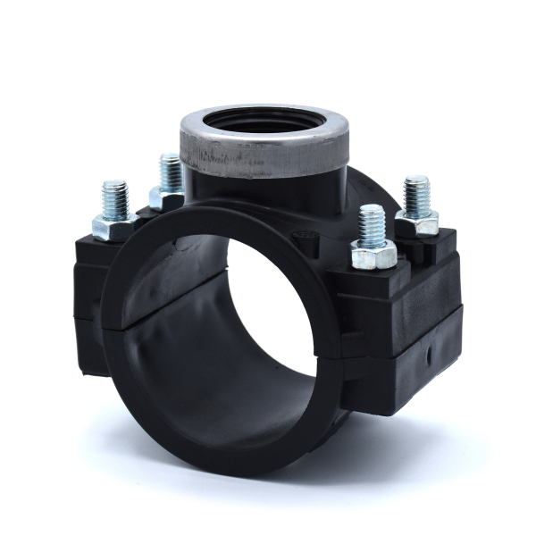 Colier bransare teava PEHD, D 90 mm x 1"
