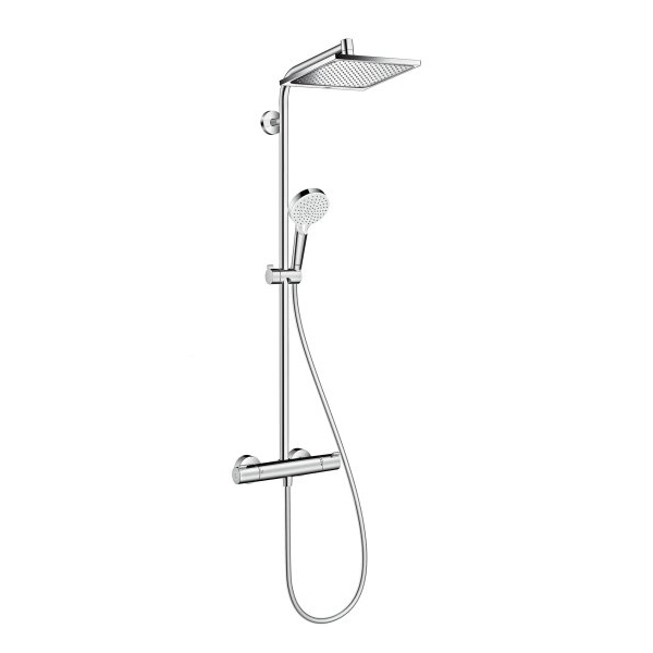 Coloana de dus Hansgrohe Crometta E 240 27271000, baterie termostatata