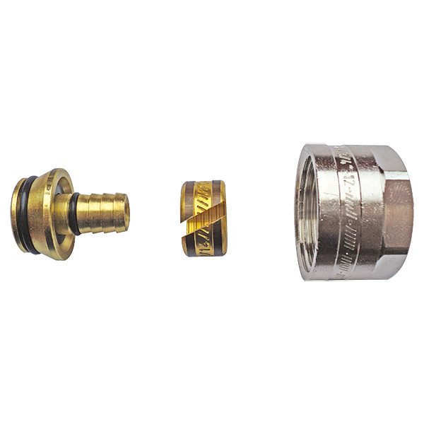 Conexiune Herz Euroconus, pentru incalzire in pardoseala cu agent termic, alama, 17 x 2, 3/4"