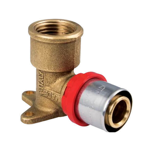 Cot presare cu suport 706V Ntm, alama, filet interior, D 16.2 mm x 1/2"