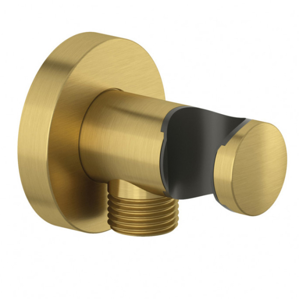 Cot racord dus, Kludi A-QA 60547N0-00, alama sanitara, auriu